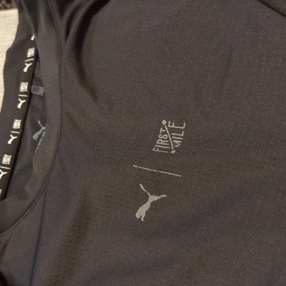 PUMA Men's Train First Mile Tee Black Size L - Picture 8 of 10